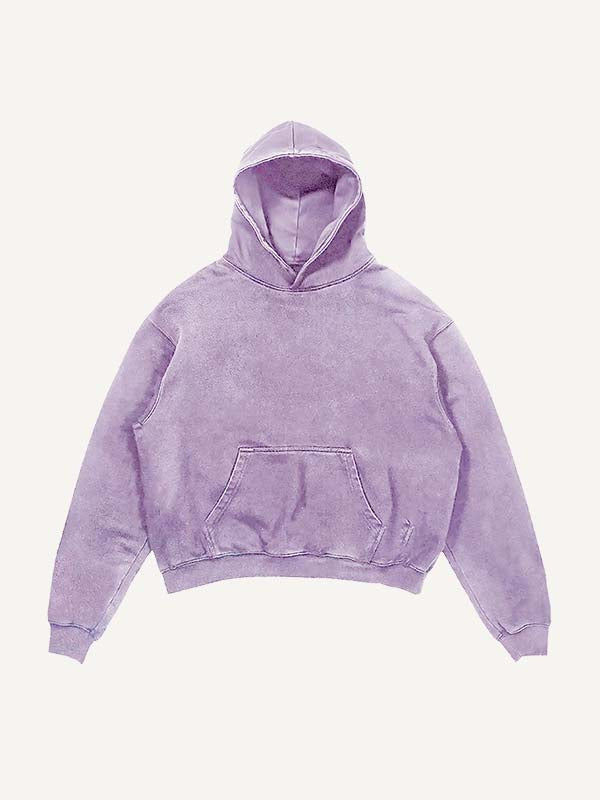Distressed Washed Venom&Spider-Man&Pumpkin Print Slant Pockets Hoodie