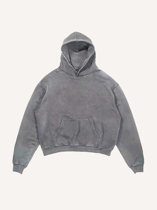 Distressed Washed Venom&Spider-Man&Pumpkin Print Slant Pockets Hoodie