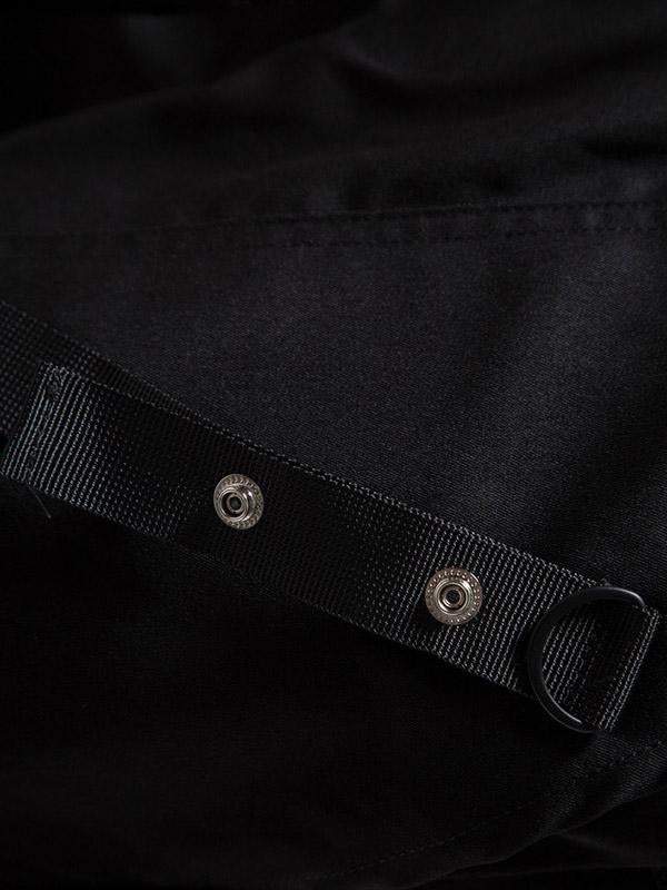 Drawstring Waist Pocket Side Cargo pants